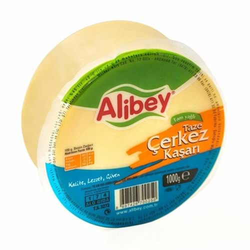 Alibeysüt Taze Çerkez Kaşar - 1KG