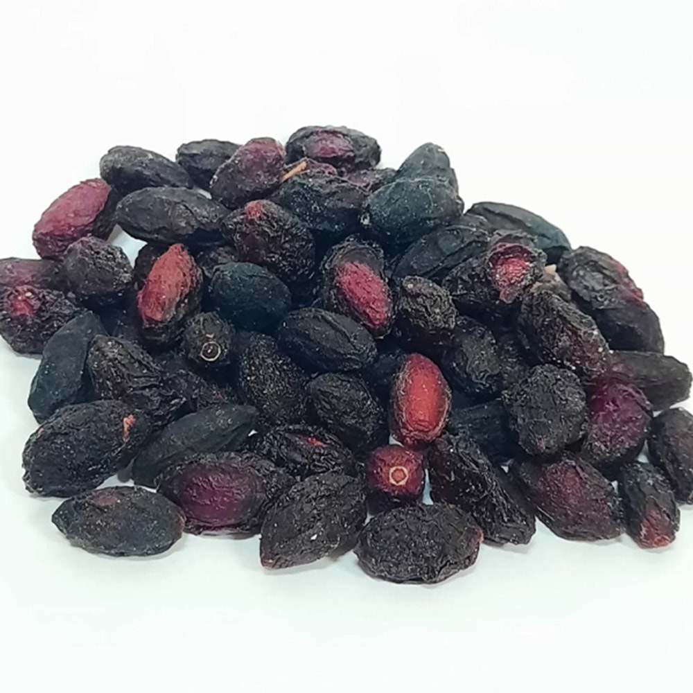 Kağızman Kızılcık Kurusu Çekirdekli - 1KG