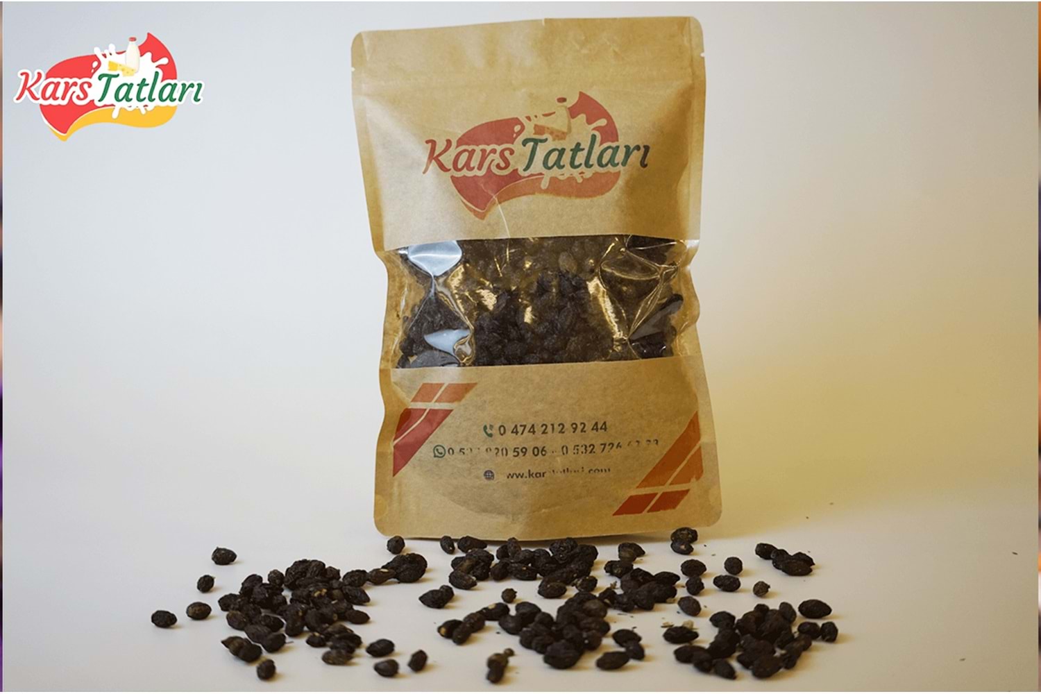 Kağızman Kızılcık Kurusu Çekirdekli - 1KG